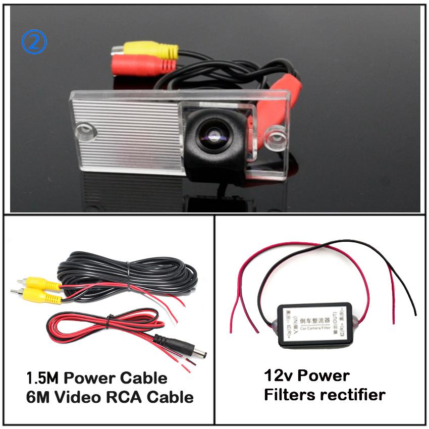 Rear View HD CCD Waterproof Camera Car Reverse Parking Accessories For Kia Naza Sorento BL Rio Cinco RX-V Stylus SF 2000~2008