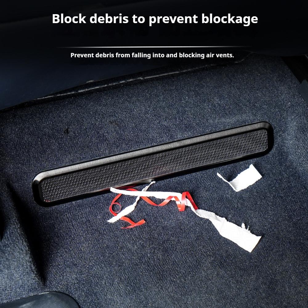 Fit For ZEEKR 9X 2025 Car Specialized Under Seat Air Vent Protective Cover Anti Foreign Object Clogging Practical Modification
