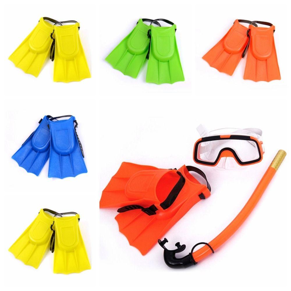 

Streamlined Diving Fins PVC Speed Increasing Fins Child Swim Fins Diving Accessories