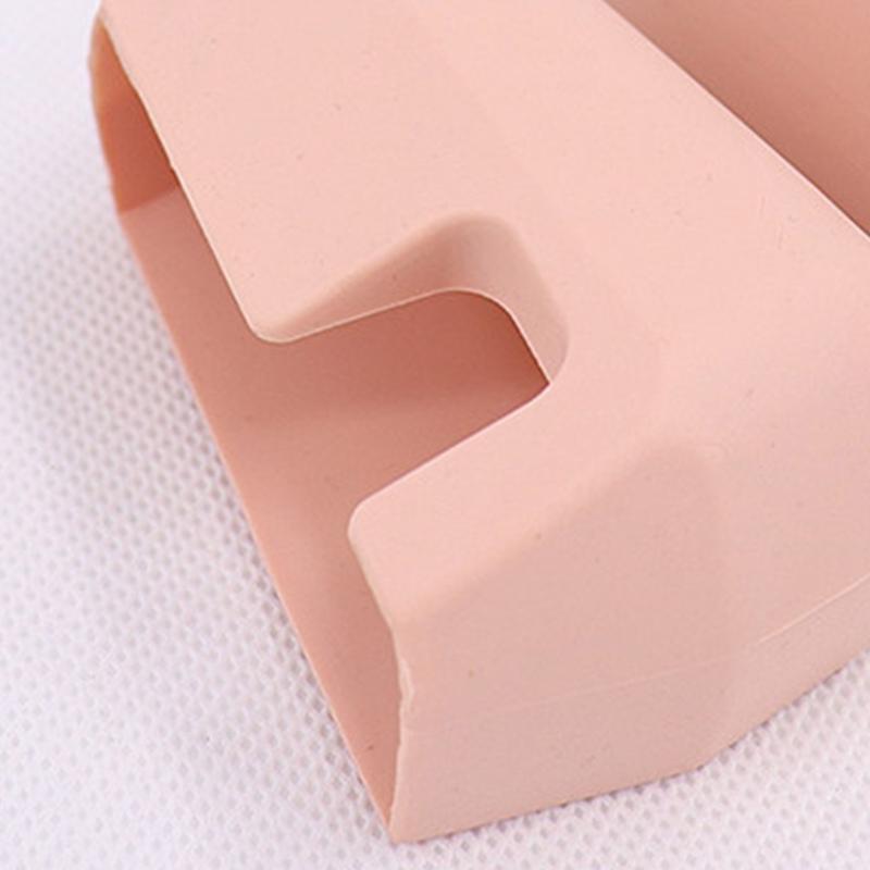 Adhesive Silicone Edge Guard for Children's Feeding Chairs Providing Gentle Touch Impact Absorption Simple Setups