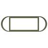 Raised Garden Bed Olive Green 120 X 40 X 40 Cm