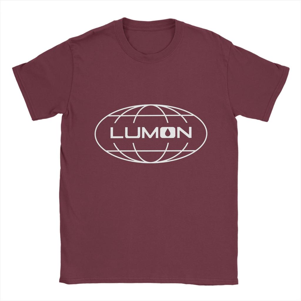Men's T-Shirts Lumon Industries Leisure Pure Cotton Tees Short Sleeve  T Shirts Round Collar Clothing 4XL 5XL