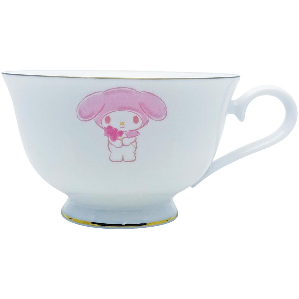 San Art Sanrio Cup Saucer My Melody Cup Saucer My Melody 195ml Miscellaneous Goods Sanrio Goods Gift Present Made in Japan (SANRIO) & Approx.