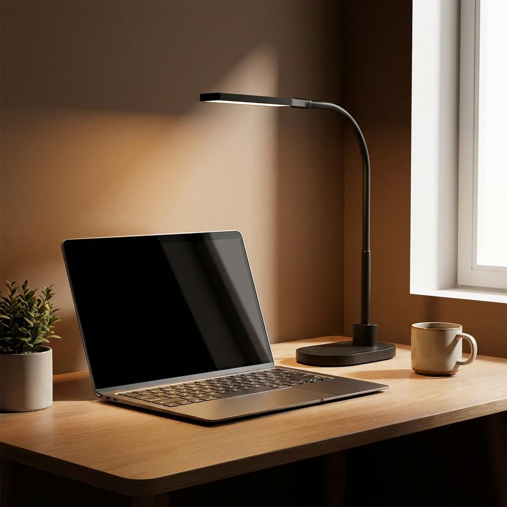 Non-Rechargeable LED Study Lamp with USB Plug-in Powered, Anti-Flicker & Eye-Caring, Perfect for Student Dormitory