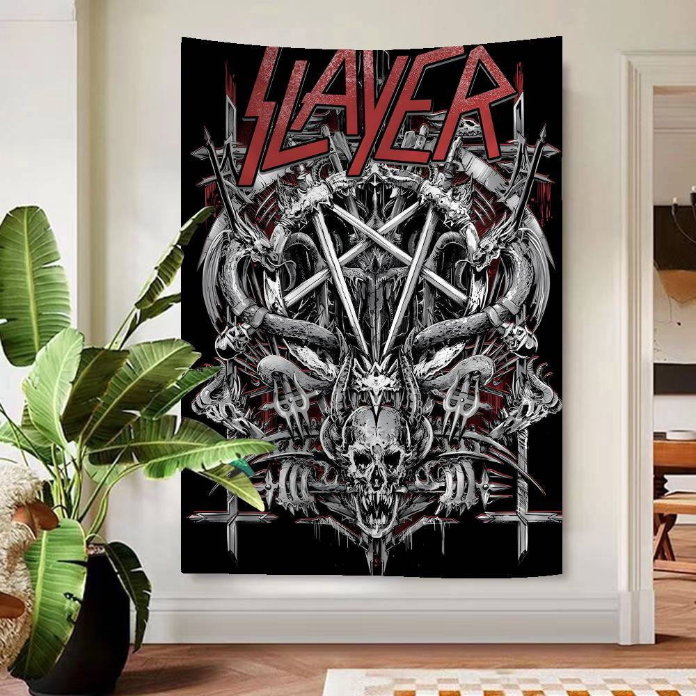 Slayer Heavy Metal Rock Band Άλμπουμ Ταπετσαρία Εκτύπωση Τέχνης Επιστημονικής Φαντασίας Δωμάτιο Διακόσμηση Σπιτιού Διακόσμηση Σπιτιού