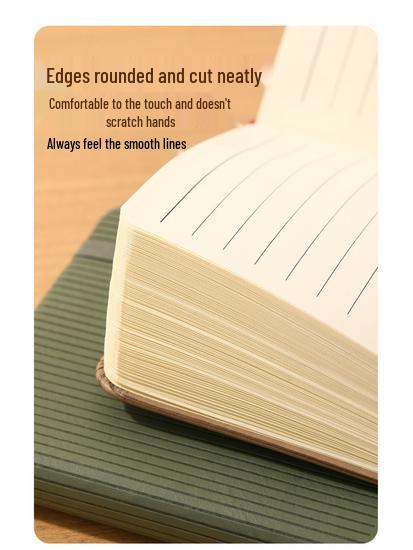 A7 Black Portable A6 Notebook for Students - Mini Pocket-Sized, Simple, Handy Carry-On