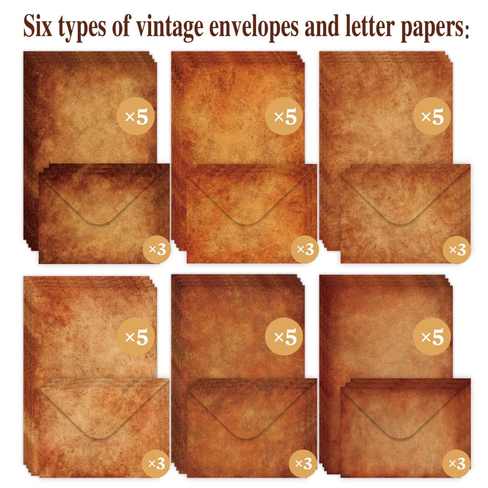 Набор из 48 ретро и ностальгических конвертов с гиацинтами