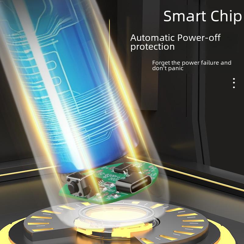 Pistol de lipit cu topire la cald fără fir Green Forest: Reîncărcabilă, Baterie Litiu, Ideală pentru Meșteșuguri DIY și Proiecte pentru Copii