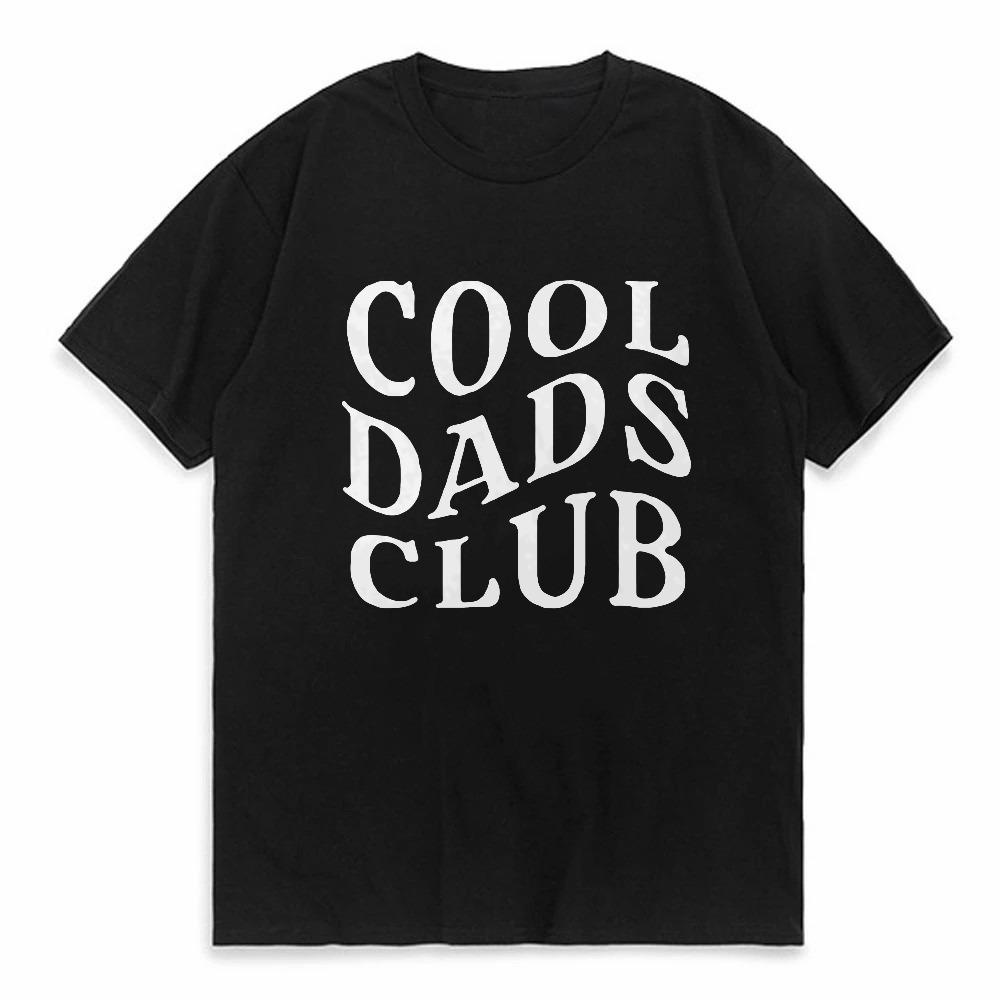 Cool Dads Club Tshirt Fathers Day Funny Husband TShirt Daddy Dad To Be T Shirt Men Cotton Oversized Male Clothes Gifts