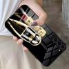 Champagne M-Moet C-Chandon Telefoonhoesje Voor Samsung S26 S25 Edge Ultra S23 S22 S21 S20 Plus S24 Fe Glazen Cover