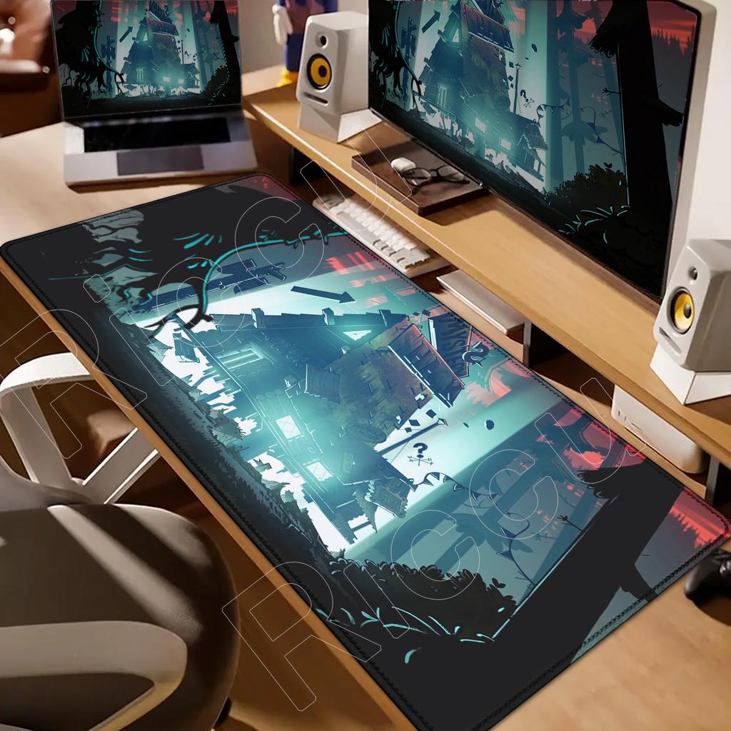 New HD Printing Anime Desk Mat Non-slip Rubber Gravity Fall Mousepad Laptop Gaming XXL Keyboard Pad Carpet Bill Cipher Mouse Pad