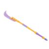 3D Printed Axe Toy for Kids PLA Costume Sword Axe Toy Cosplay Prop for Party Holiday Purple and Yellow