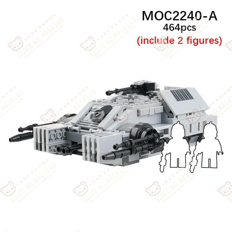 Interstellar Film Plovoucí Tank MOC Stavební Kostky DIY Imperiální Vojenské Obrněné Bojové Vozidlo Model Sestavit Hračky Pro Děti