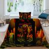 New M-Michael Jackson Bedding Set,Duvet Cover Bed Set Quilt Cover Pillowcase,king Queen Size Bedding Set Kids