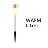 Garden Lamp Durable Stainless Steel Outdoor Lighting Solar Lawn Light Corrosion Preventive Garden Decoration Standard Lamp