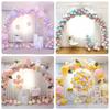 Balloon Arch Holder Kit Water Bag Hexagonal Base Steel Pipe 15 Section Fiber Rod Pump Ring Buckle