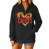 Womens Hoodies Fall Game Day Sweatshirts  Casual Long Sleeve Loose Coat Fall Hoodie Sweatshirt