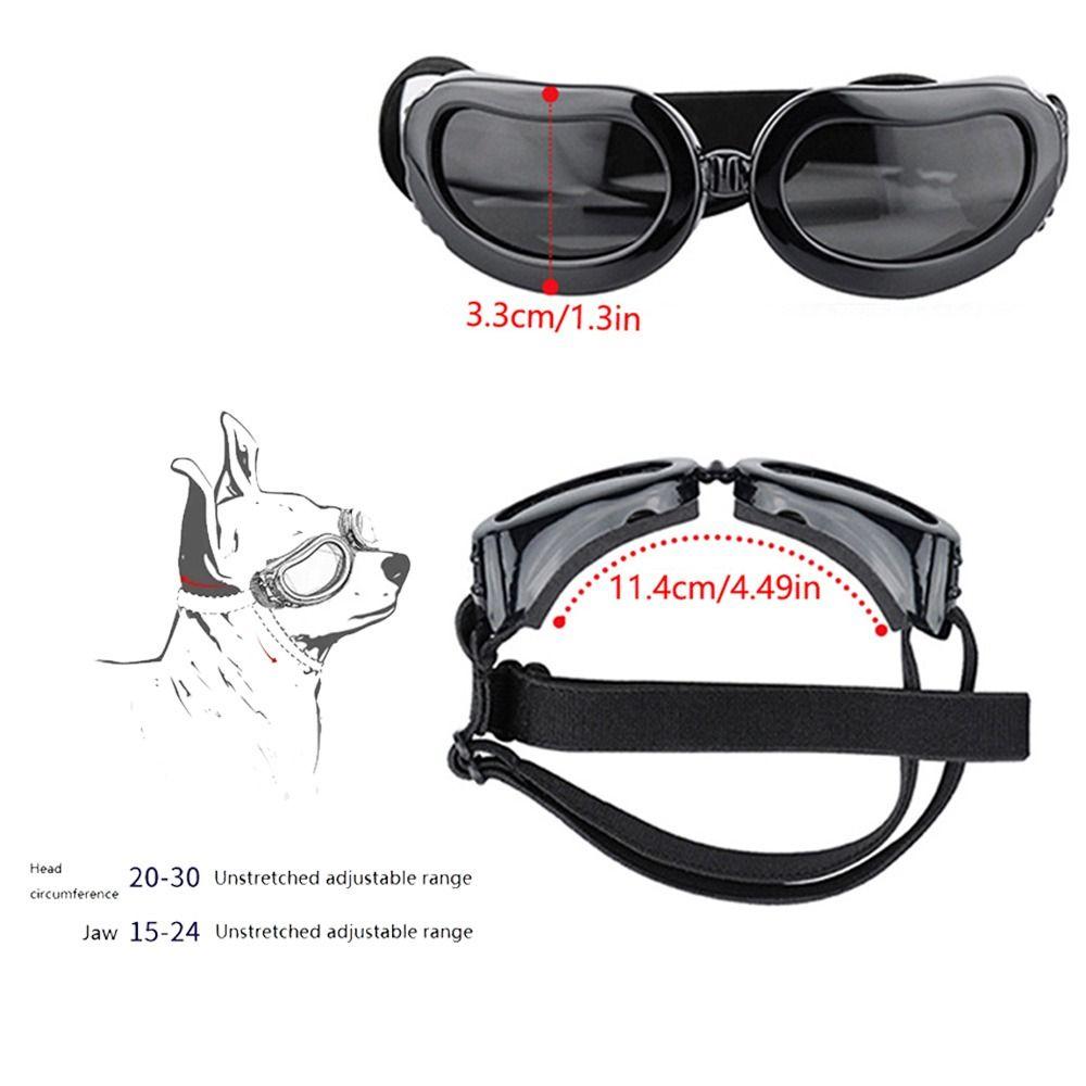 Fashion Dog Eyewear Adjustable Cat Glasses Comfortable To Wear Pet Eye Wear Protection  Puppy