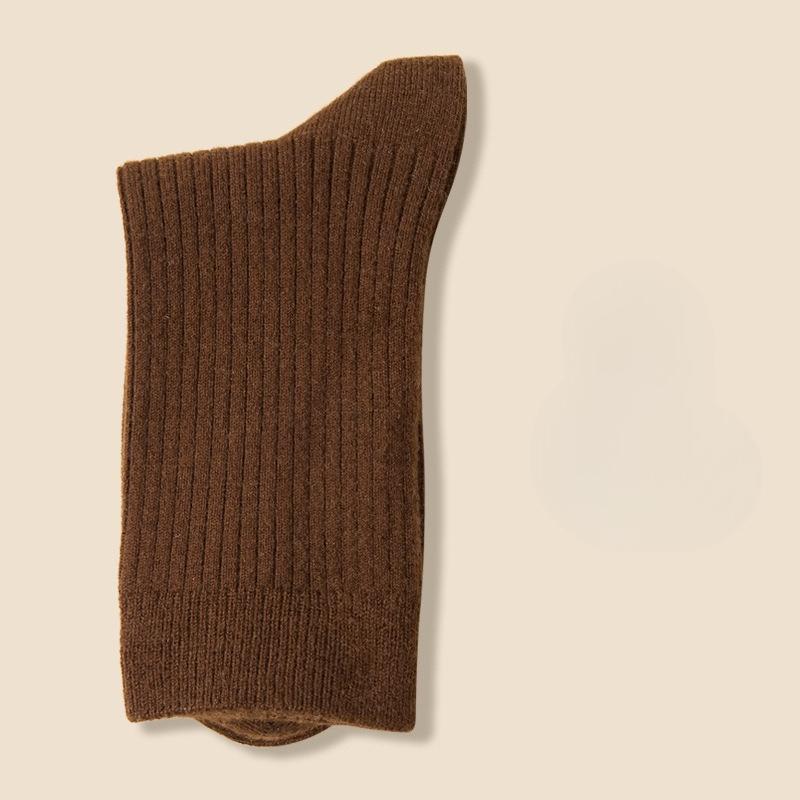 Women's Autumn and Winter Velvet Thickened Warm Boneless Wool Tube Socks