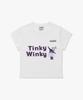 Teletubbies Modal Graphic Short Sleeve T-Shirt Women'S Ivory