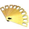 Electric Guitar Brass Height Gasket Reinforcement Plate Connecting Plate, Bass Handle Neck Height Gasket Adjustment