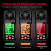 HABOTEST EMF Meter Radiation Detector Sound Level Decibel Meter Gas Detector Temperature Humidity Light Lux Meter Anemometer