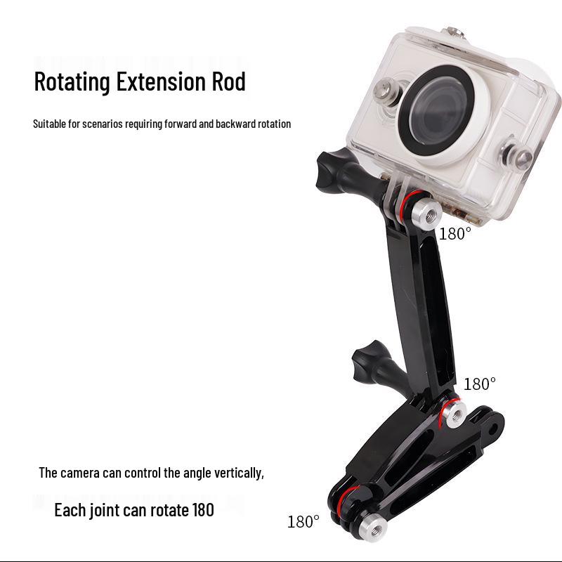GoPro Action Camera Adjustable Extension Arm & Screw Set