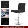 Real Waterproof Fabric Bar Chair Cover Stretch Short Back Chair Cover Washable Cheap Spandex Covers For Home Hotel Banquet Decor