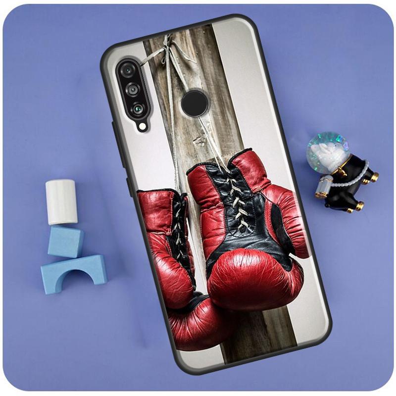 Boxing Gloves For Huawei Nova 10 9 SE 3i 7i 8i 11i 12i Y60 Y61 Y70 Y72 Y73 Y90 Y91 P20 P30 P40 Lite Case