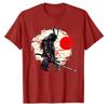 Ancient Japan Samurai Martial Arts Retro Vintage Graphic TShirt Unisex Bushido Japanese Warrior Casual Cotton Tee Streetwear