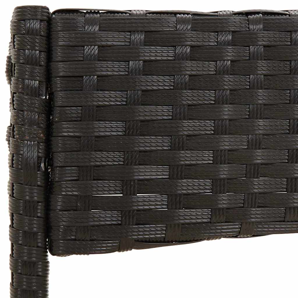 Vidaxl 4-Piece Lounge Set With Cushions, Poly Rattan