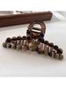 New High-Grade Ombre Beaded Hair Claw Large Back Head Hairpin For Women Updo Accessories