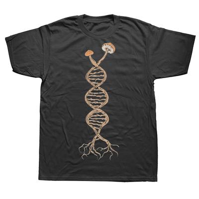 Unisex Pick Mushrooms Is In My DNA Mycology T Shirts Graphic Cotton Streetwear Short Sleeve Birthday Gifts T-shirt Unisexs Clothing