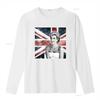 New Popular Princess Diana Lady Funny T Shirt White Men All Size British Flag Design Vintage Washed Slightly Designer Clothes