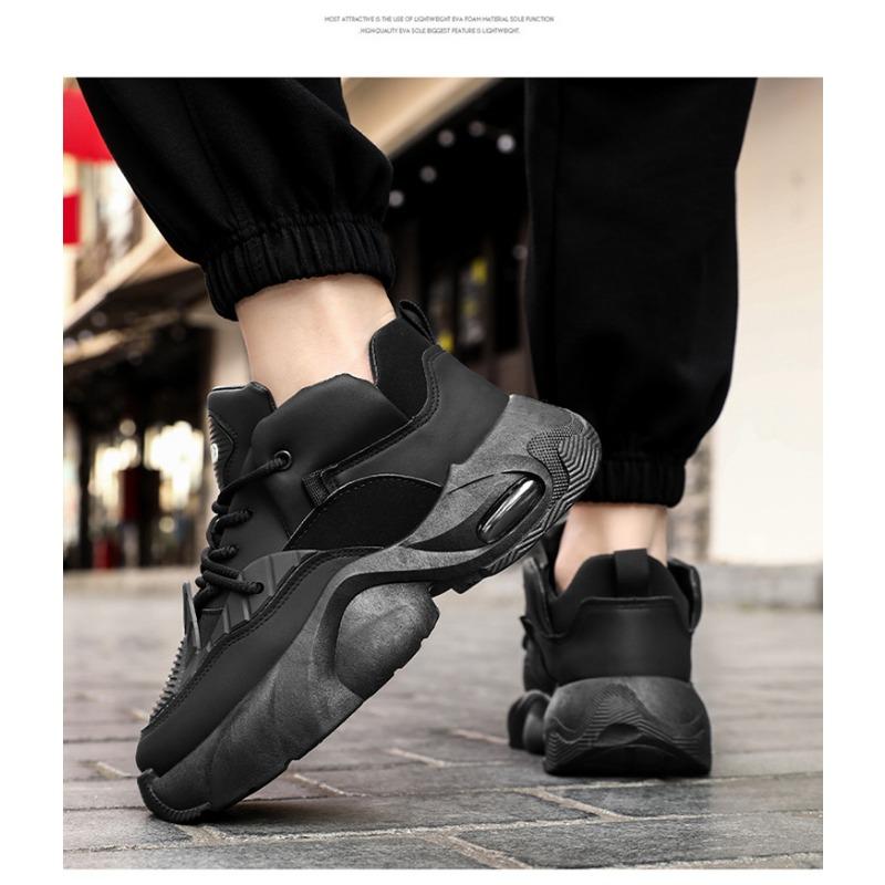 Men S Thick Sole Breathable Casual Sports Chunky Dad Sneakers