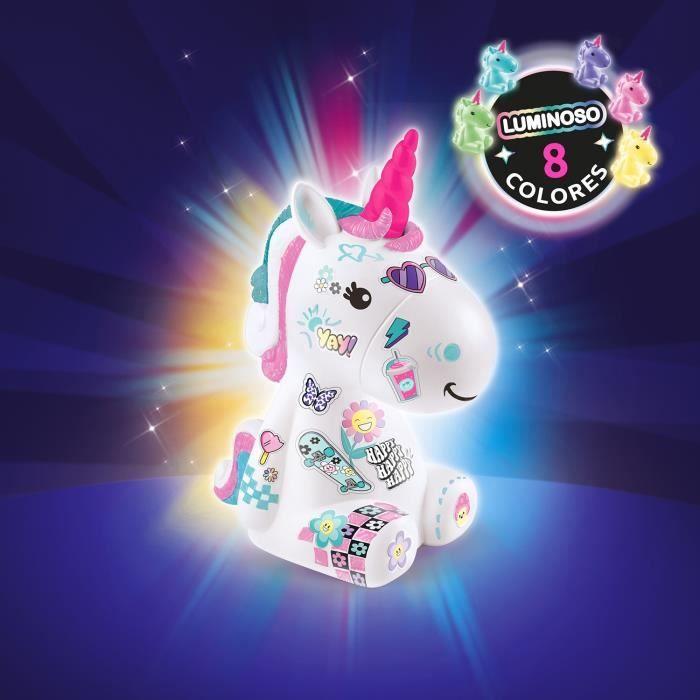 Y2K Light-Up DIY Unicorn To Decorate - Collector's Edition - Style 4 Ever - OFG 293 Canal Toys