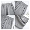 Narrow version scimitar wide-leg pants women's spring and autumn new high-waisted thin and drape sickle banana pants straight mopping pants