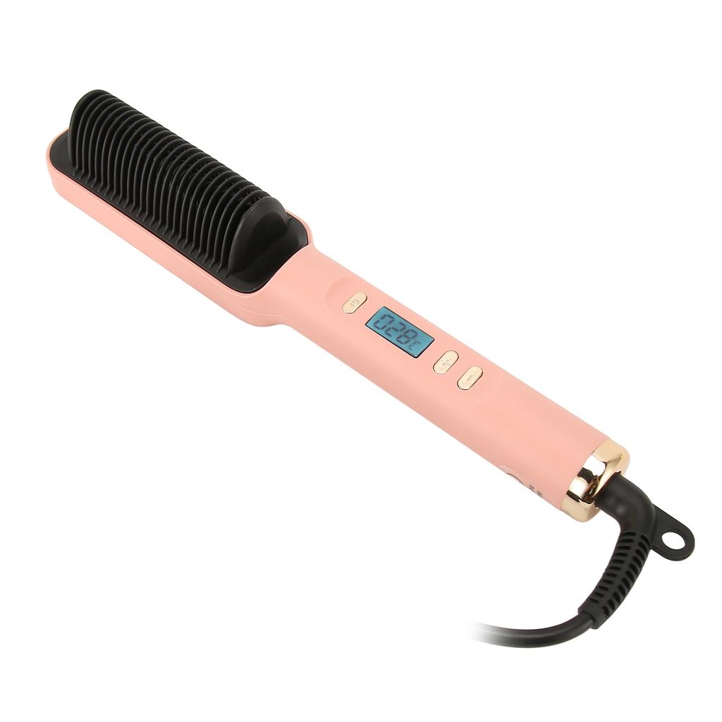 Haarglättbürste Gleichmäßige Erhitzung LCD Haarglättbürste für Zuhause