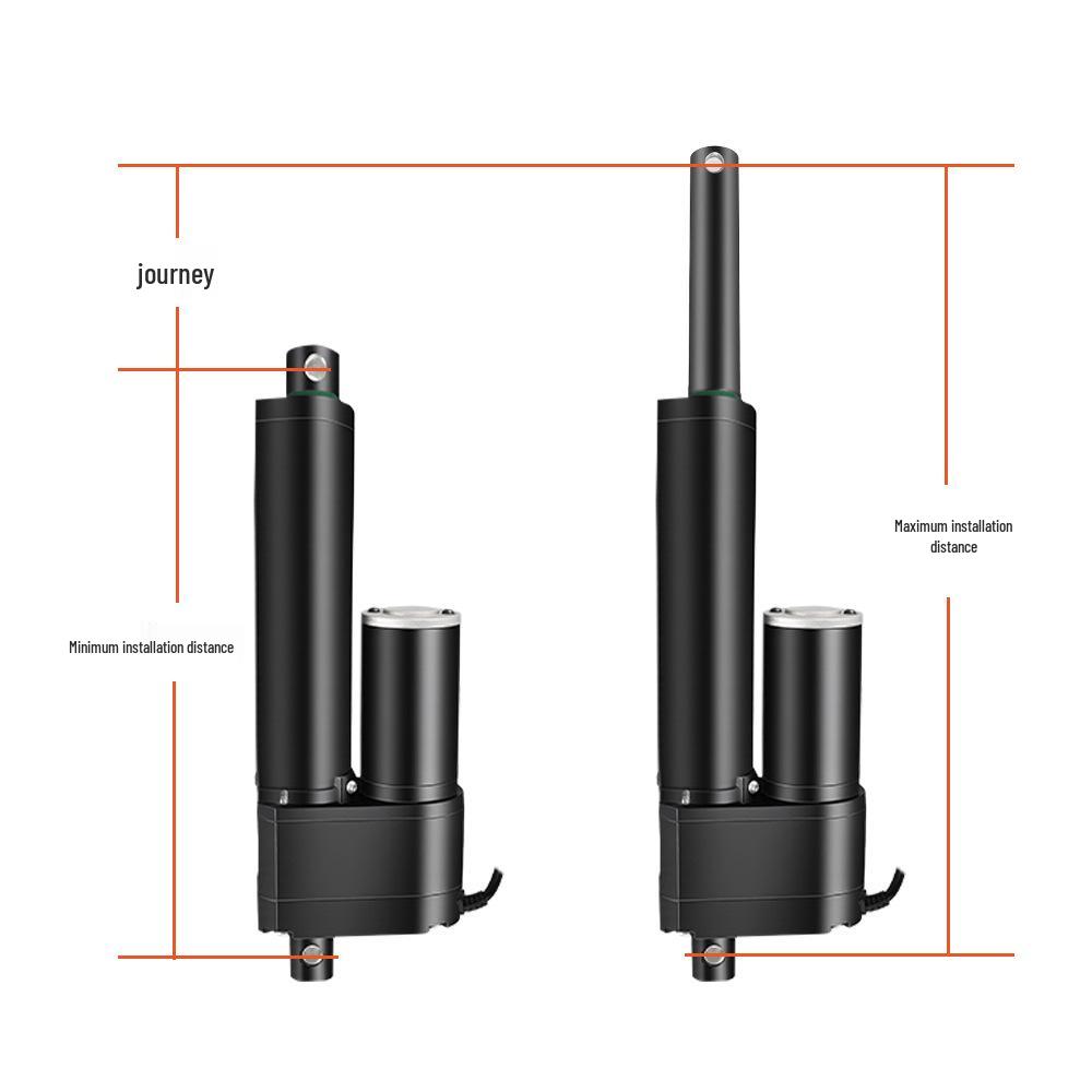 100mm Hub Potentiometer Druckstange 3500N Schub für Präzise Industrielle Positionierung