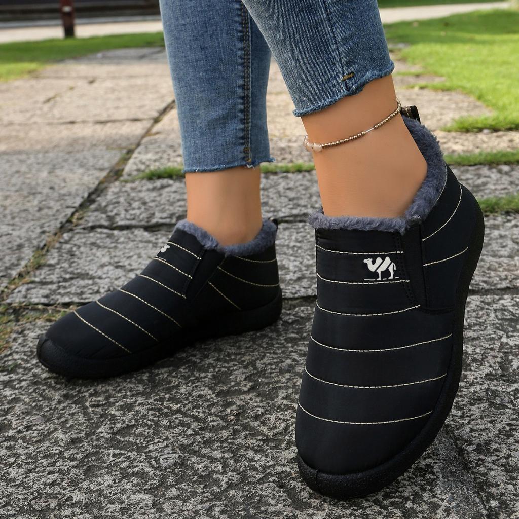 Shoes Women's Cotton Shoes Small Single Processing Customized Large Size Snow Boots Warm and Lightweight Women's Boots Fleece Thickened Short Boots