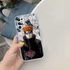 PP5 Anime Naruto Akatsuki Soft Shell Transparent Phone Case for Motorola Moto G7 G8 G9 G84 G85 G73 G24 G15 Z2 Play Power Plus