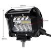 For Tractor Boat Offroad Car Light Work Light Super Bright 2Pcs/set Car-styling 4" LED Light Bar DC12V 24V