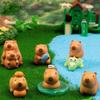 Animals Capibara Simulation Capibara Model Figure Capybara Animals Figures  Desk Decor