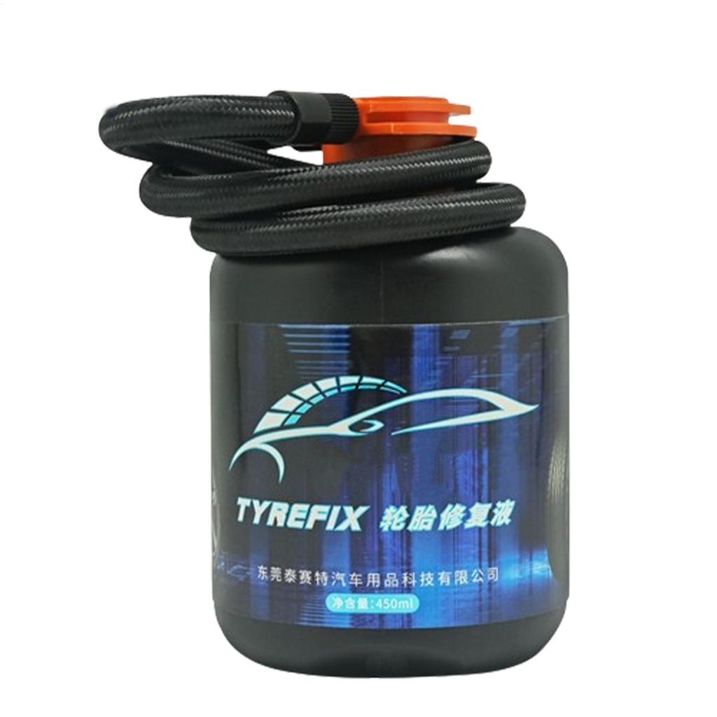 American Valve Car Tire Repair Sealant 450ml Vacuum Tire Inner Tube Repair Glue Air Filler Sealant Rubber Tire Repair Liquid