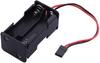 Battery Holder 4xAA with JR Plug – Compact & Portable – Easy Installation – Compatible with RC Drones – Plastic