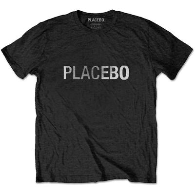 Placebo - Logo - Black T-shirt Unisex T-Shirt - Men's Summer Cotton Graphic Tee