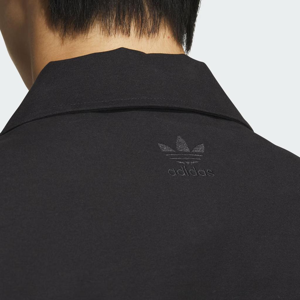 Adidas Originály Valentýnská edice Pruhovaná sportovní bunda volného střihu Unisex svrchní oděv Černá JE3489