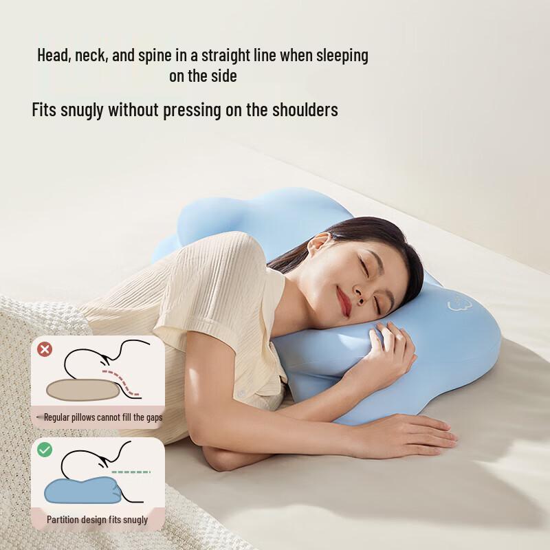 Cloud Memory Foam Ergonomic Pillow