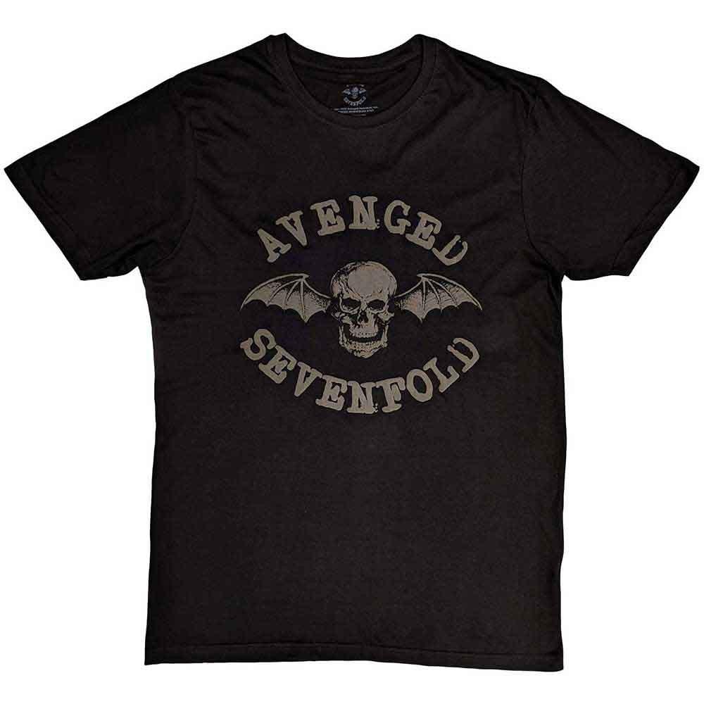Avenged Sevenfold Classic Deathbat T-Shirt Black New XXXL