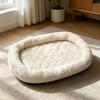 Plush Cat Bed Soft Small Dog Cushion Bed Washable Non-slip Pet Sleeping Pad for Indoor Cats Kittens Small Dogs